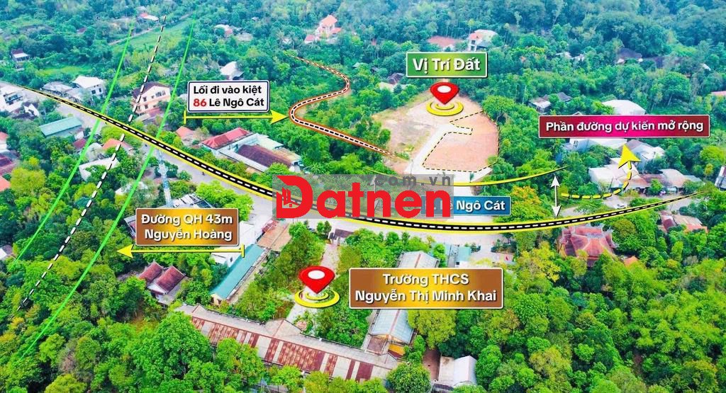 Đất Thuỷ xuân gần trường học, ngay mặt tiền Lê ngô cát