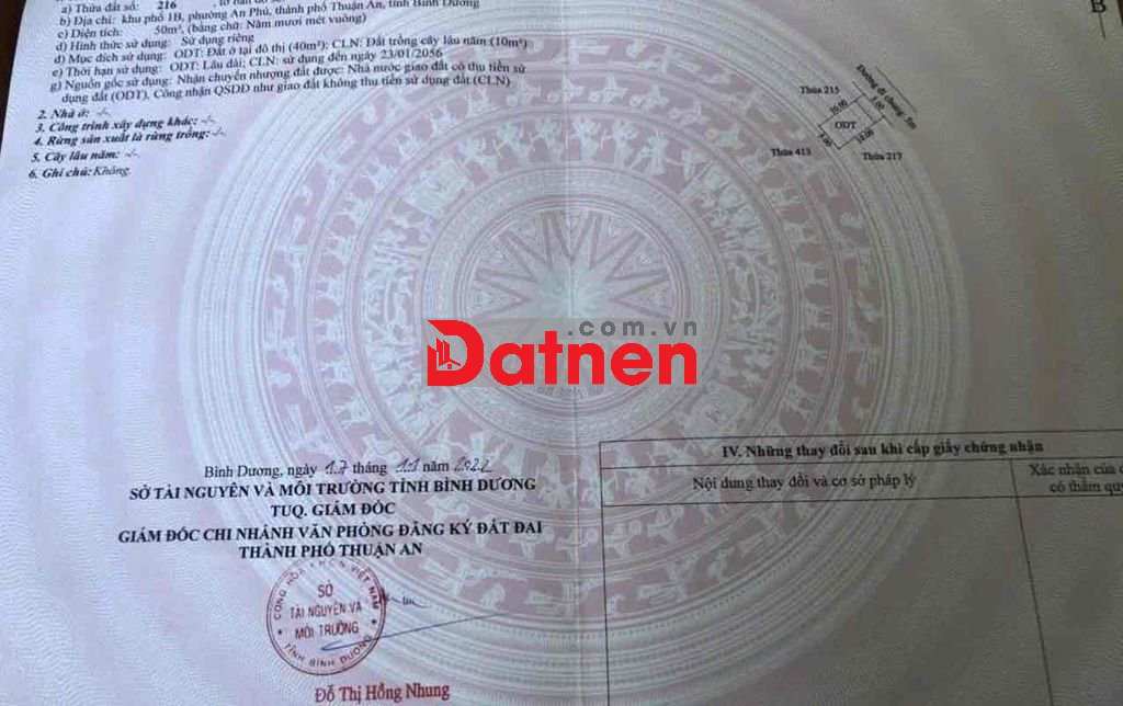 ĐẤT ĐẸP AN PHÚ GẦN ĐƯỜNG LIÊN HUYỆN DT 50M , GIÁ CHỈ 1,78 TỶ