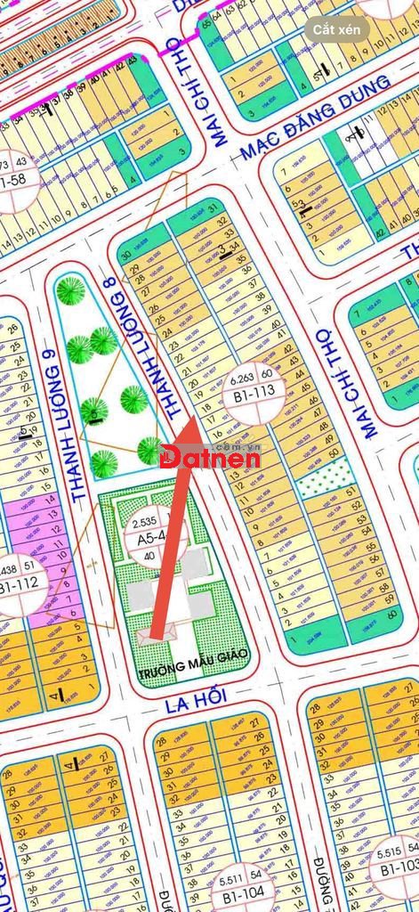 🧧 BÁN : THANH LƯƠNG 8 ( 5,5M ) - ĐỐI DIỆN CÔNG VIÊN