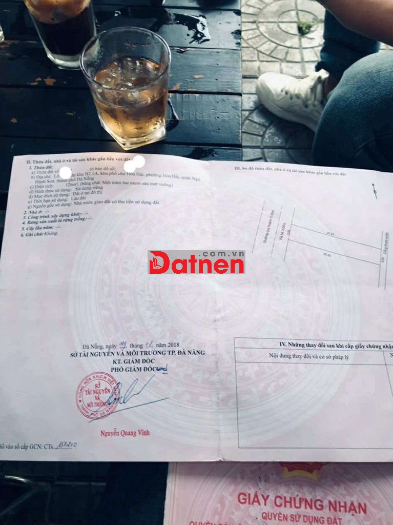 Bán đất 2 lô liền kề