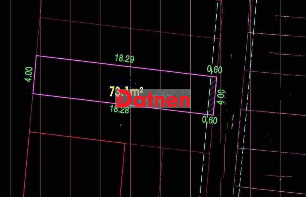 HẺM XE HƠI – TÂN PHÚ – GẦN ĐẦM SEN – 4x19M – GIẢM 300 TRIỆU CÒN 6.1 TỶ