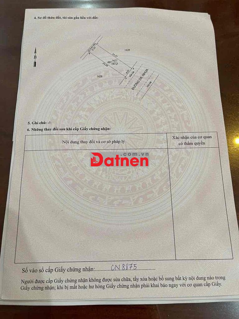 Tái Định Cư Hố lang Tân Đông Hiệp TP HCM