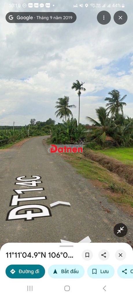 LÔ ĐẤT ĐẸP MẶT TIỀN ĐƯỜNG TỈNH 14C HUYỆN BẾN CẦU