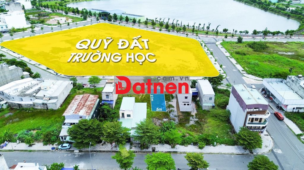 KDC Tân Đô - Chính chủ bán lỗ nền đất 105m2 đối diện trường học