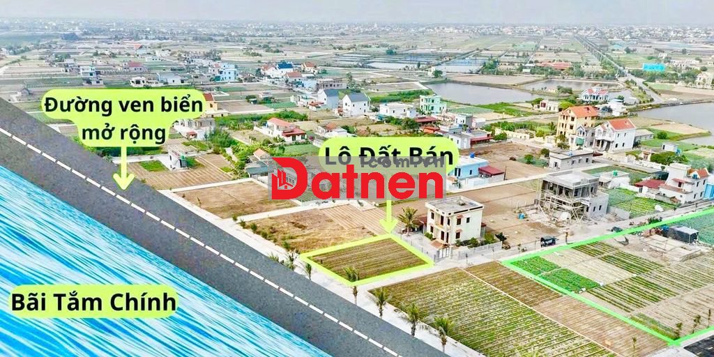 HOA HẬU MẶT BIỂN - HÀNG MỚI TINH - SẴN SỔ ĐỎ - 189m2 GIÁ F0 ĐẦU TƯ