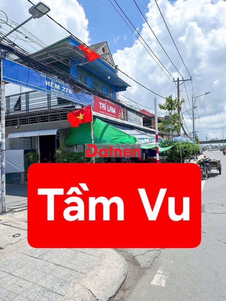 BÁN NỀN - HẺM Ô TÔ, ĐƯỜNG TẦM VU