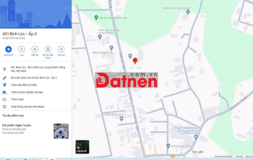 Chính chủ cần bán mảnh đất thổ cư