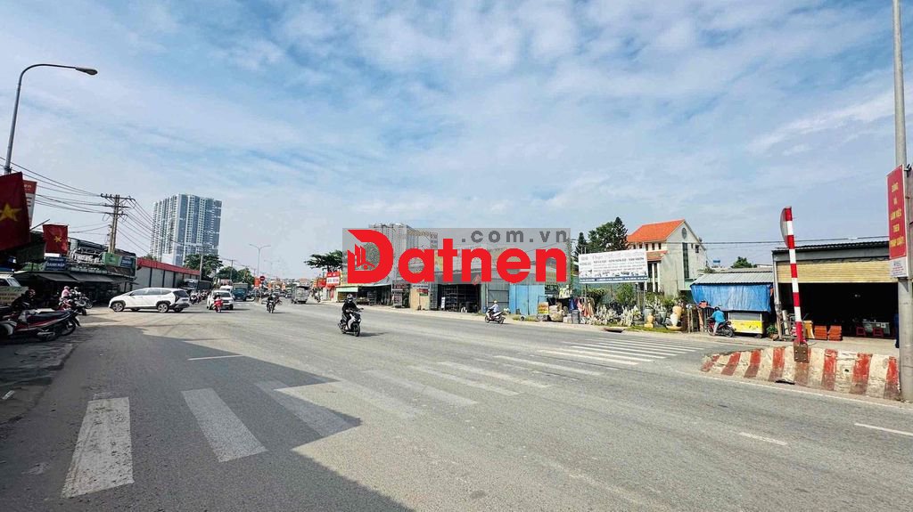 Đất mặt tiền Quốc Lộ 1 k, P Đông Hòa, TP Dĩ An.