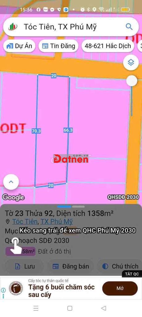 MT MỸ XUÂN TÓC TIÊN 1400M2 GIÁ CỰC HẤP DẪN