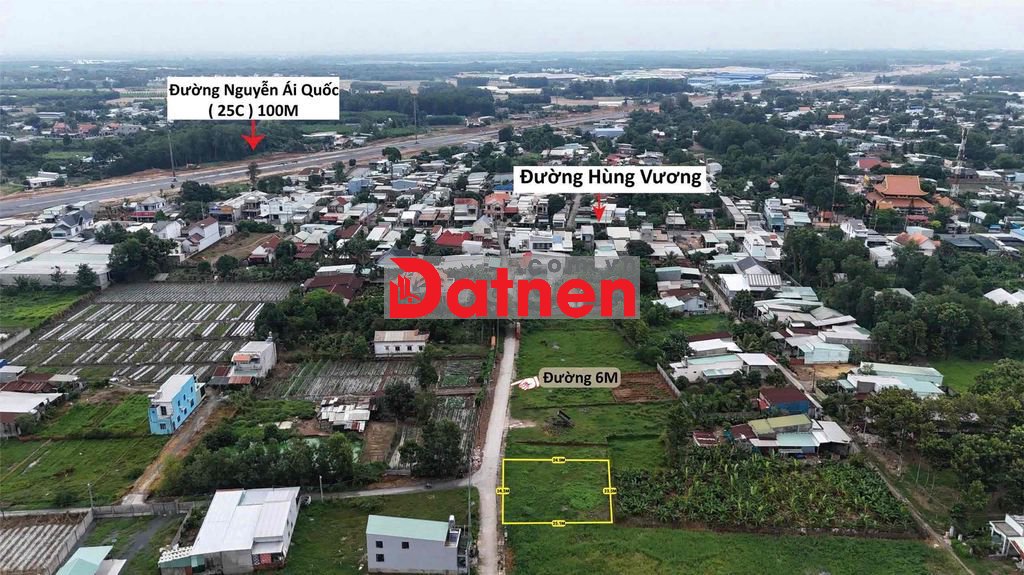 Đất Vĩnh Thanh, 1/Hùng Vương, Đường xe tải, 593M, có 176M thổ cư