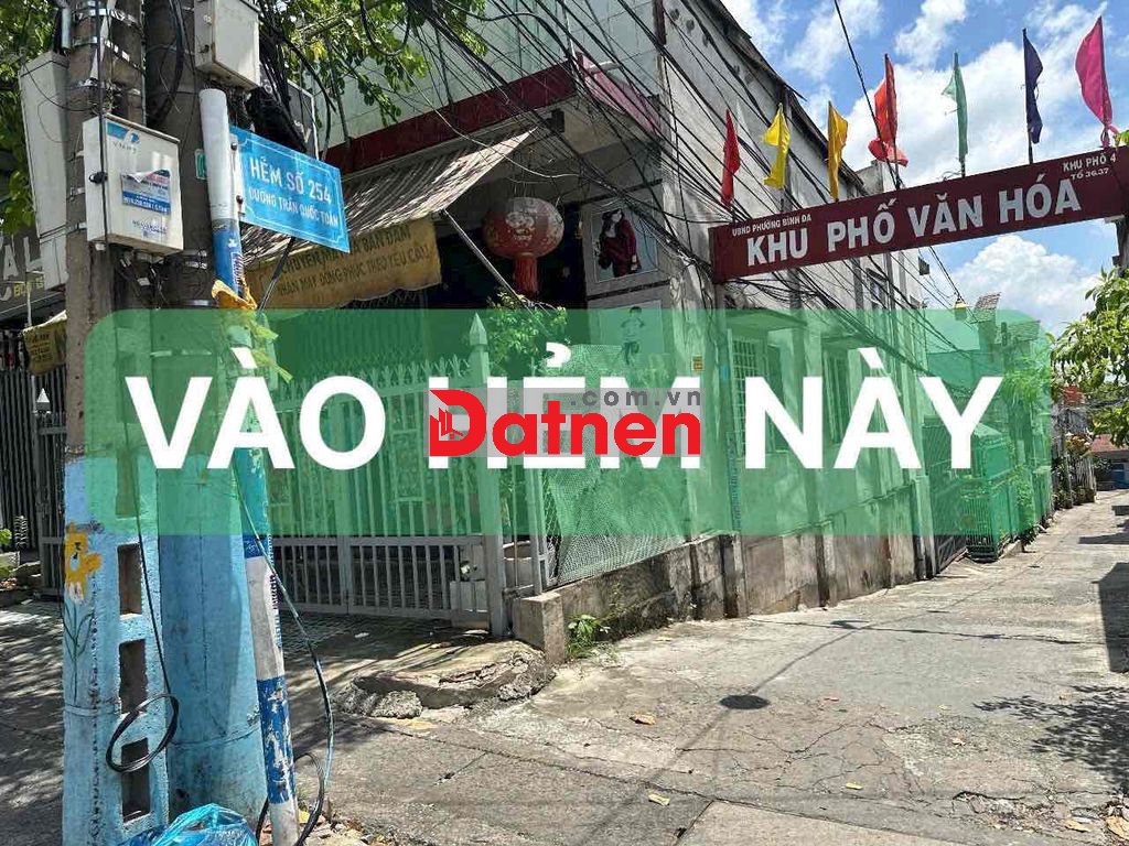 Chủ gởi bán lô đất bình đa, 5x12=60m2, thổ cư 100%, đường 5m,Sổ riêng