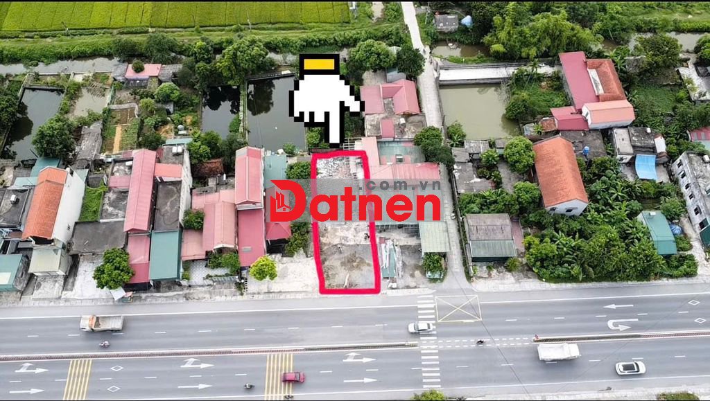 Đất gần Phố Cà - Thanh Liêm Hà Nam 10m mặt tiền