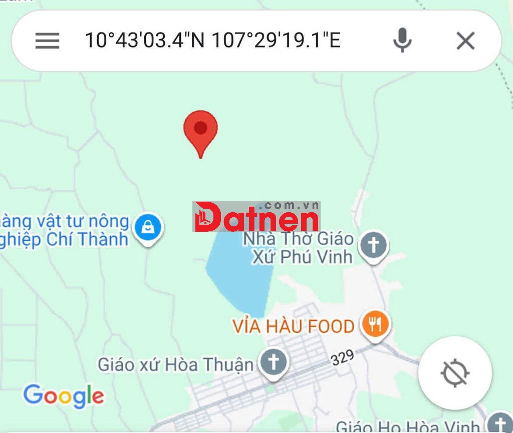 Bán giá ngộp vườn xã Hoà Hiệp -Xuyên Mộc- TP.HCM (BRVT)