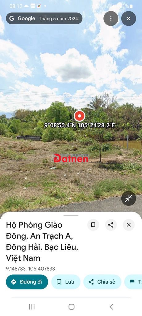 Bán đất đã lên thổ cư