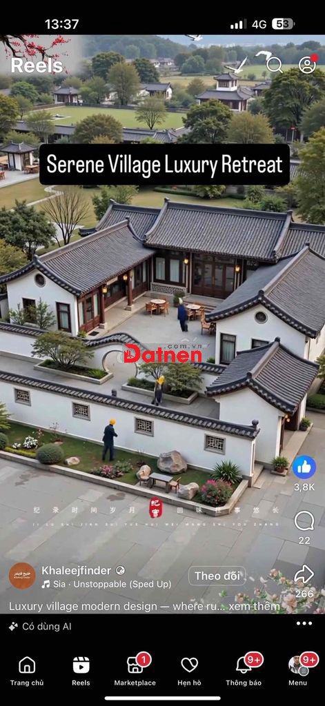 cần bán gấp 3663 m có nhà