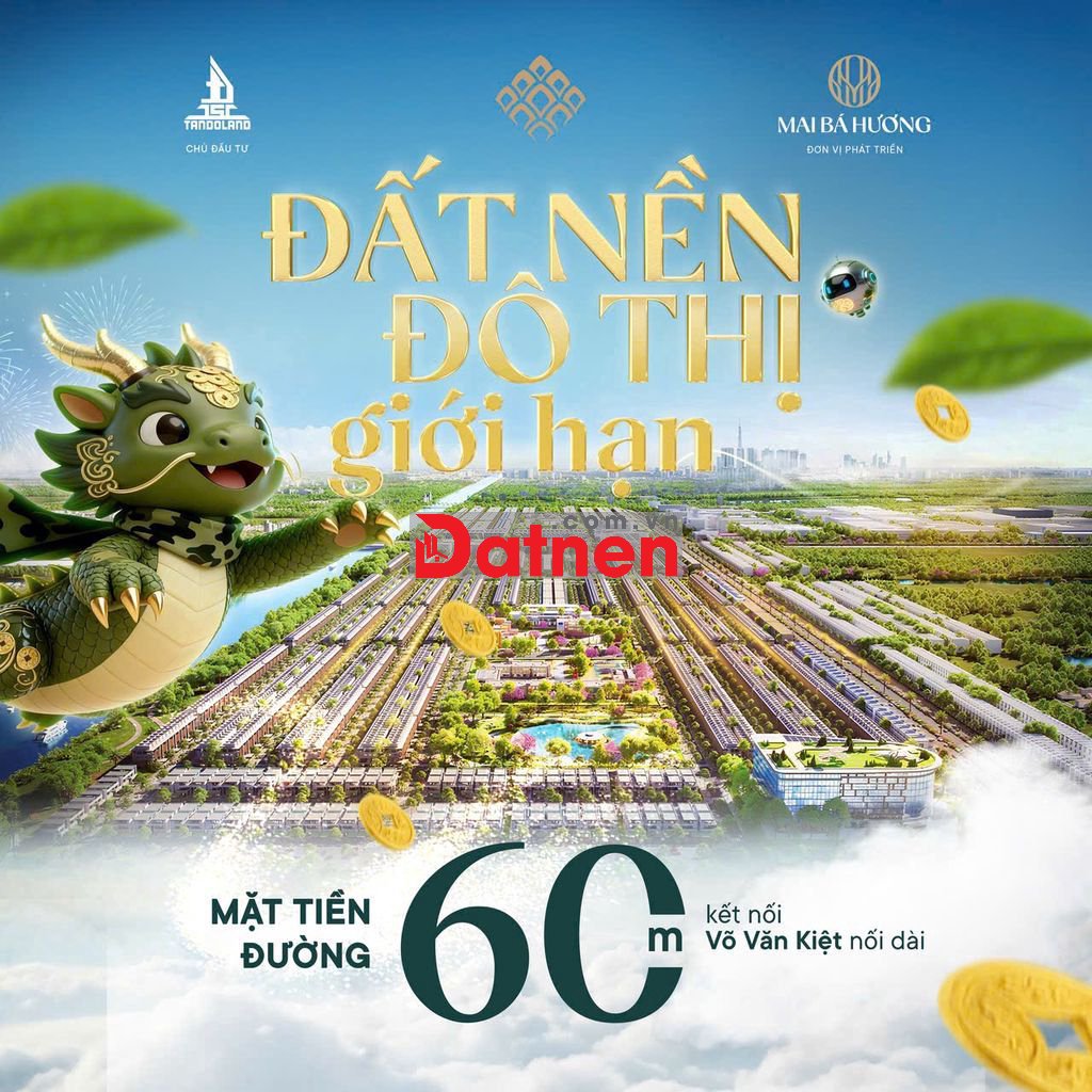 Đầu Tư Dragon Eden ôm trọn VĐ3-4, VVK nối dài, Hựu Thạnh Tân Bửu 102m