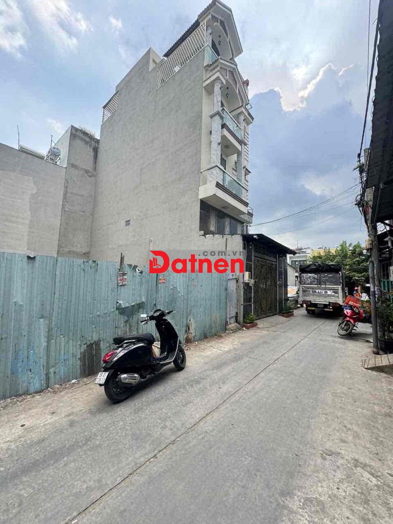 HẺM OTO 6M THÔNG GÒ XOÀI - 5M2 X 15M - XD CAO TẦNG