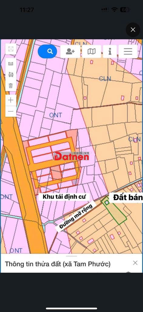 1200m2 đất đường rạch miễu 2