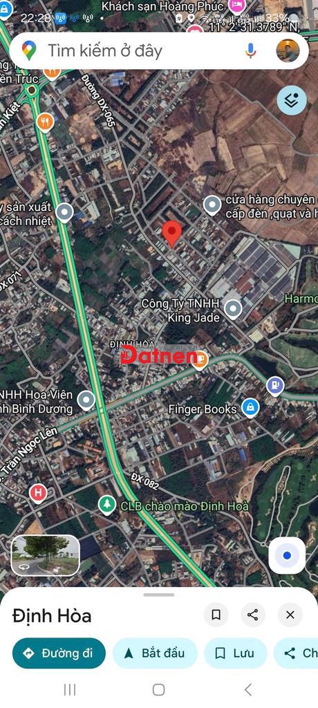 Chủ bán đất góc 2 mặt tiền Ngã 4 , Tái Định Cư Định Hòa