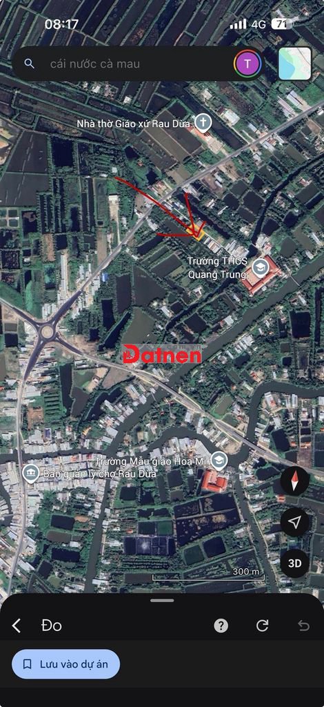 Đất nền mặt tiền san lấp bằng lộ dẫn vào trường học đông đúc