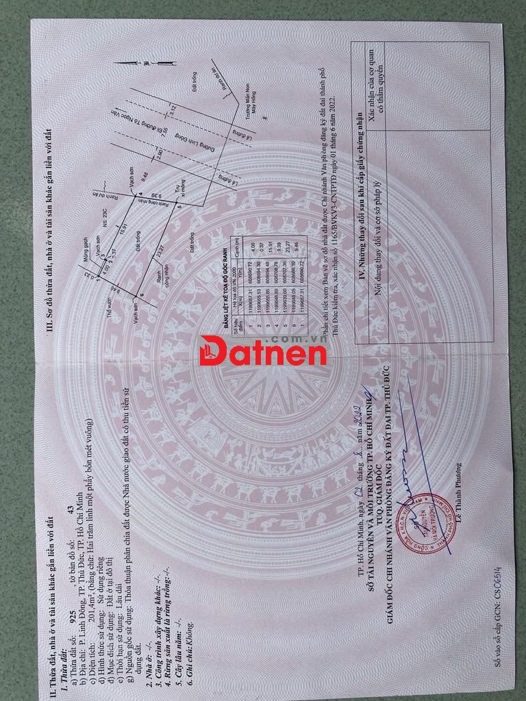Chính chủ bán lô đất, 10 m mặt tiền: 23b, Linh Đông, P. Hiệp Bình, HCM