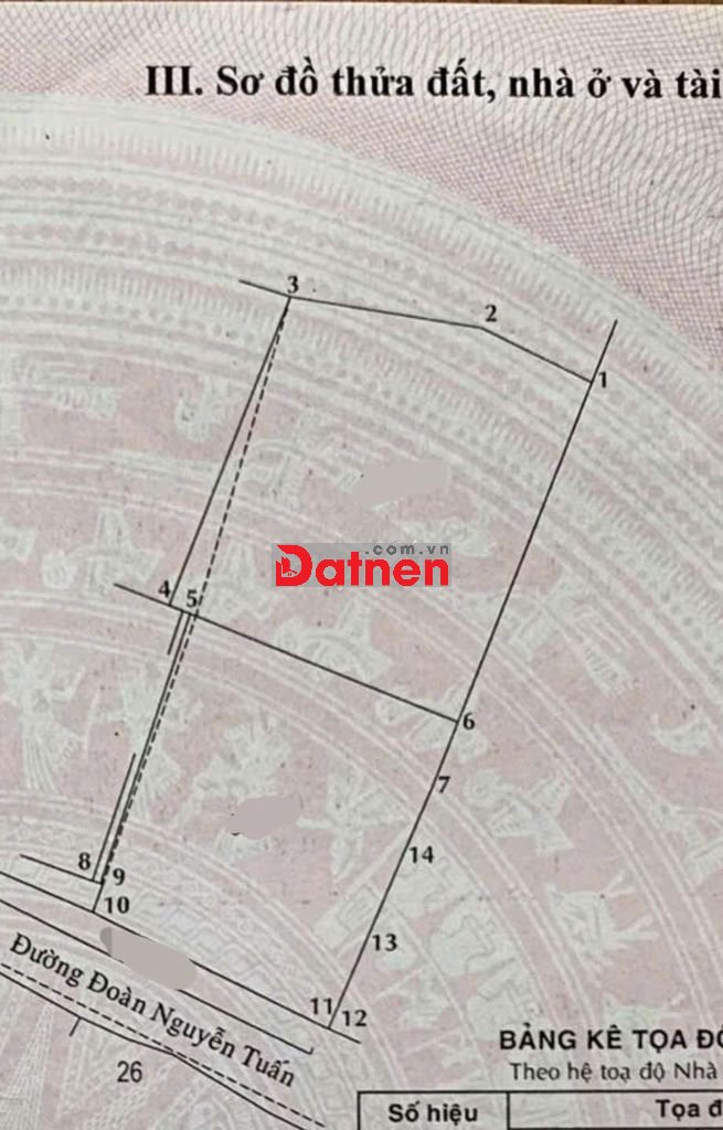 Cần bán gấp xưởng mặt tiền Đoàn Nguyên Tuấn gần Chợ Hưng Long.