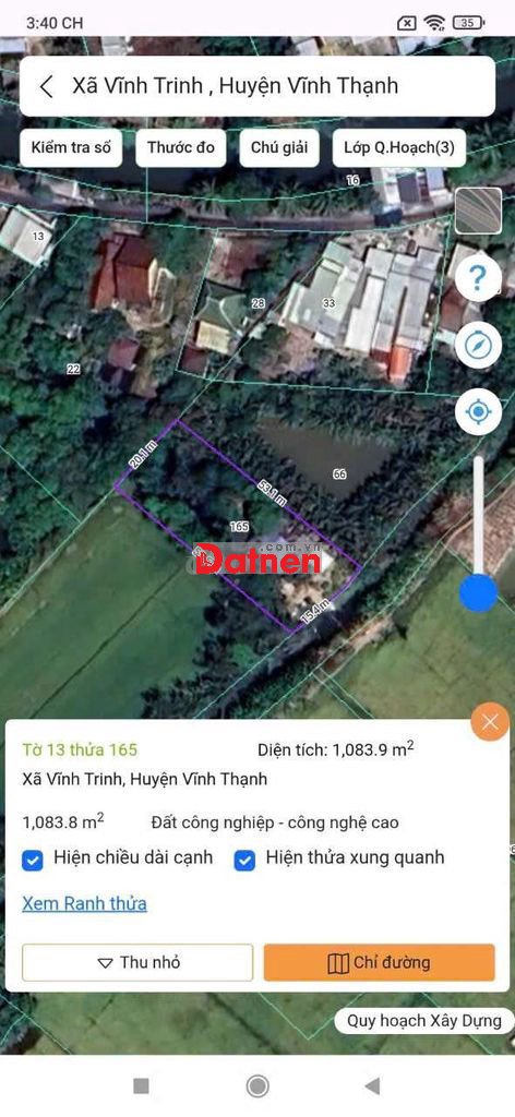 LÔ ĐẤT 4000M² TƯƠNG LAI MẶT TIỀN ĐƯỜNG KV TIỀM NĂNH ĐANG PHÁT TRIỂN