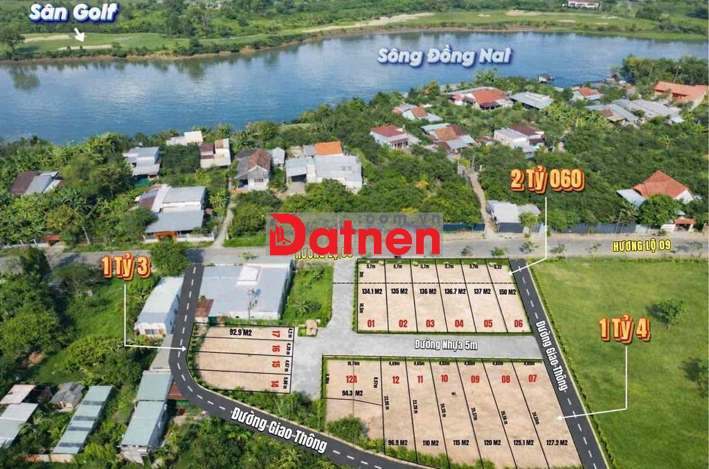ĐẤT NỀN ĐẦU TƯ,5x25, 125m2, SỔ SẴN, 500 SỞ HỮU