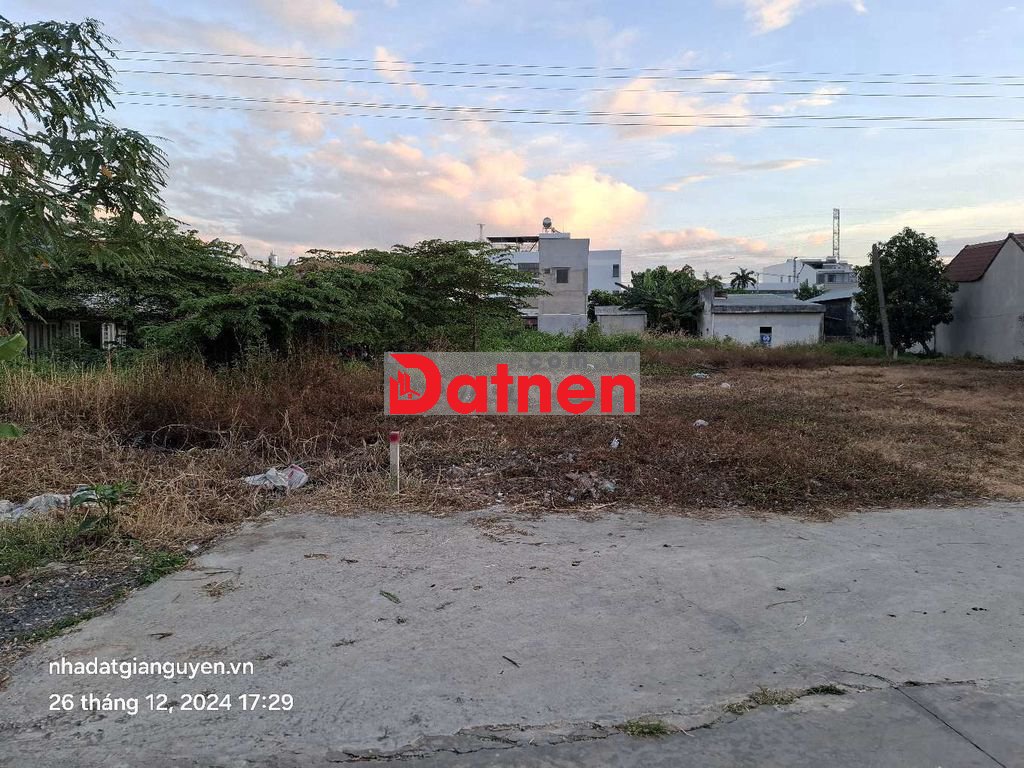 Bán gấp lô đất mặt tiền rạch tx 21 gần chung cư picty