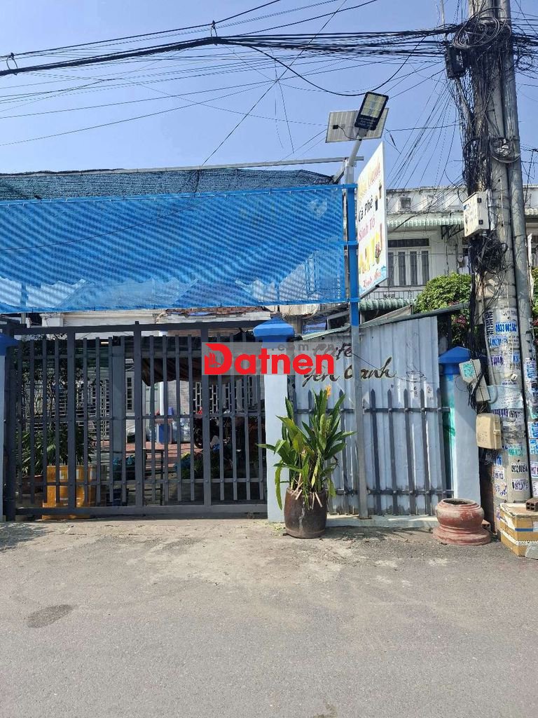 Bán đất 4,1x28 mặt tiền rạch cống hộp số 2 đường thạnh xuân 52