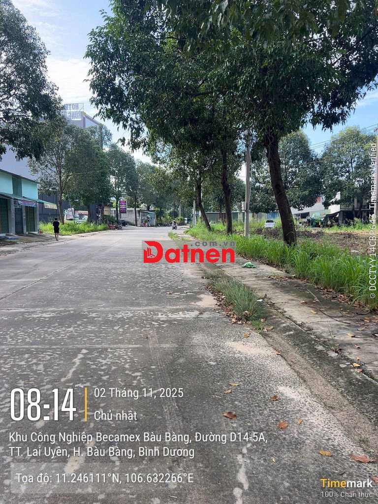 Khu dân cư 5A xây dựng tự do sổ sẵn sau tòa nhà Hành chính Bàu bàng