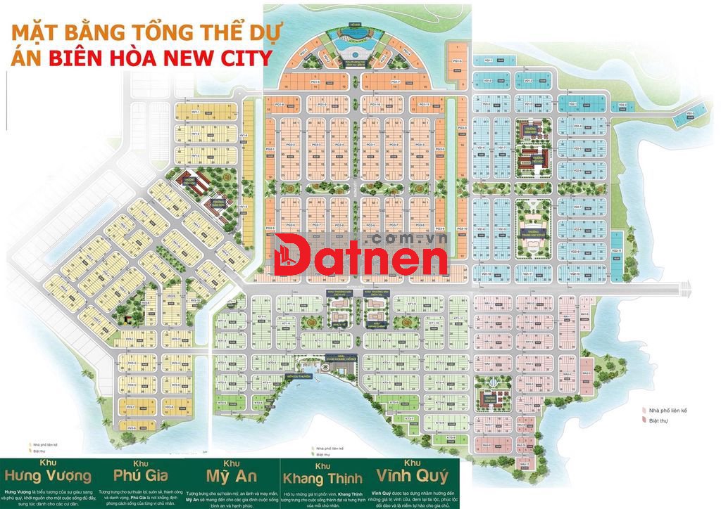 Bảng tin đất nền giá tốt tại D/A Biên Hoà Newcity Sân Golf Long Thành