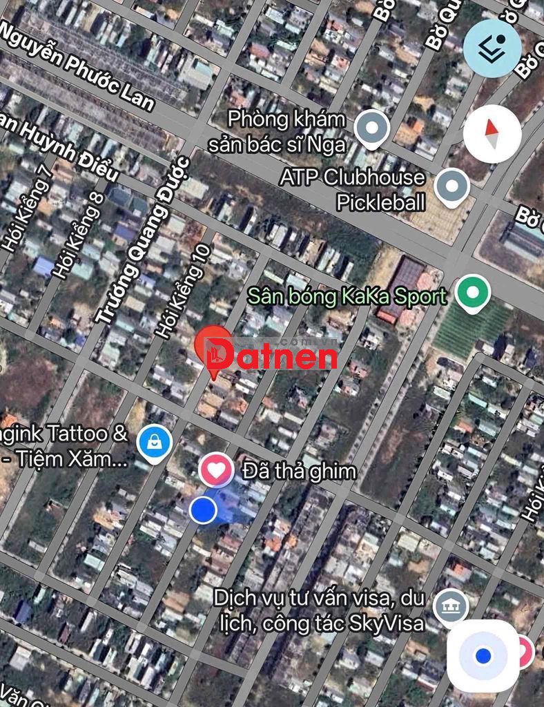 bán lô Điện Âm Hói Kiểng 11 Nam Hoà Xuân đường 7m5 gần Minh Mạng