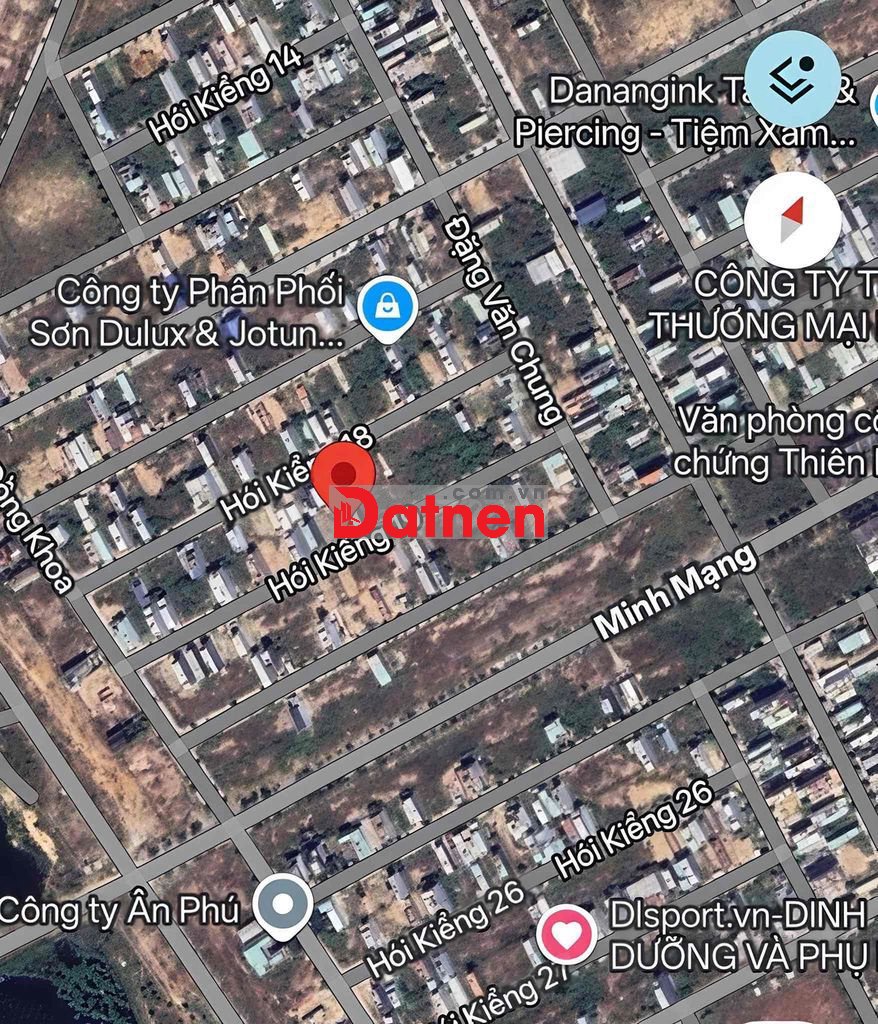 💥 BÁN NHANH LÔ NAM HOÀ XUÂN – HÓI KIỂNG 19 ĐÔNG NAM 110m2 SẠCH