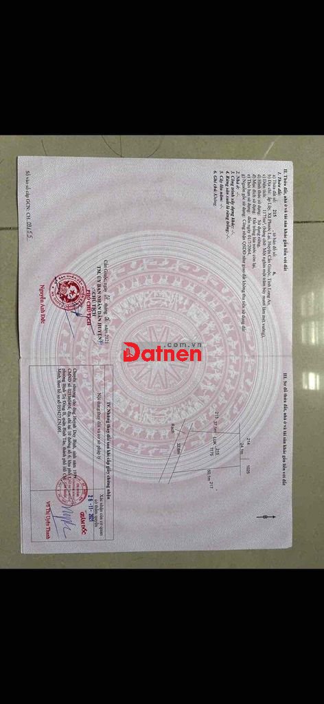 Bán đất lô nhì 2829 Bà Kiểu Cần Giuộc