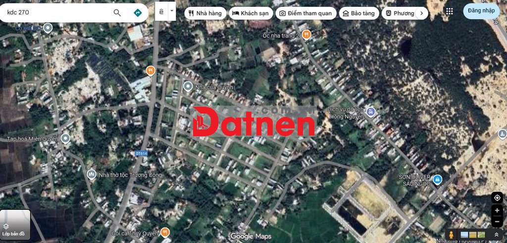 Đất thổ cư+ KDC 270 Tam kỳ/Thanh Hoá nối Võ Chí Công ( Đà Nẵng mới)