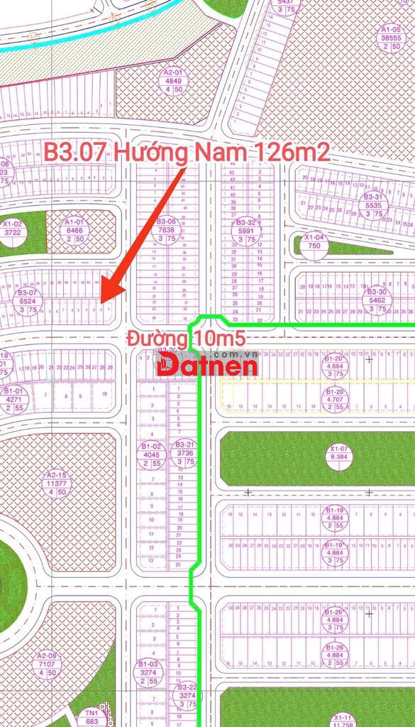 Chính Chủ Bán Đất Đường 10m5 Dự Án Chợ Lai Nghi GD2 giá 11.9tr /m2