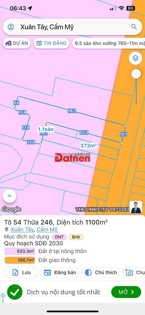 BÁN GẤP 12M MẶT TIỀN TL 765- 280tr/1m ngang rẻ quá