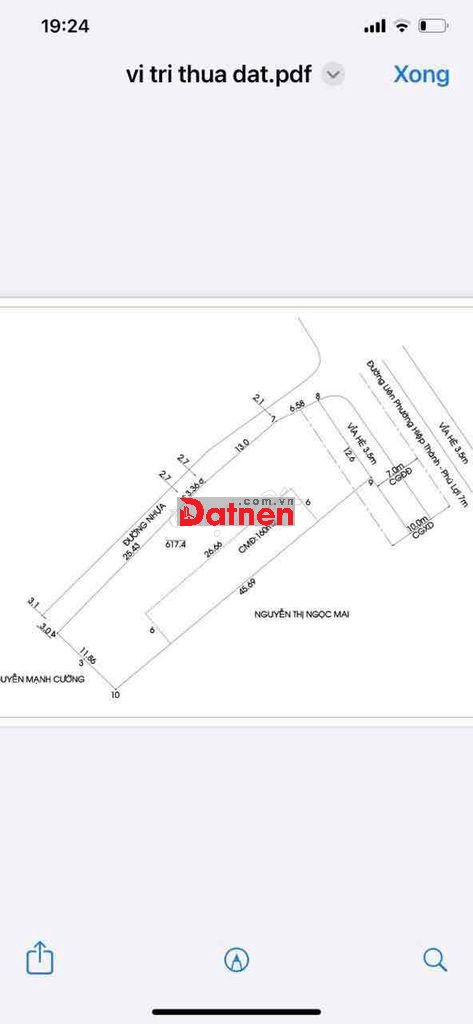 chỉ 18ty300tr Bán lô góc mặt tiền đường kinh doanh liên phường