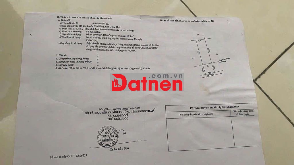 MẶT TIỀN NGUYỄN HUÊ- TÂn HỒNG- ĐỒNG THÁP