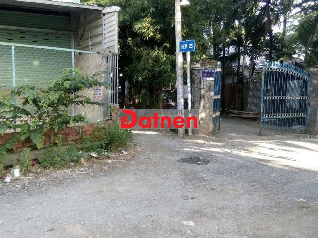 Bán đất đs3 trường thạnh lò lu vuông vức