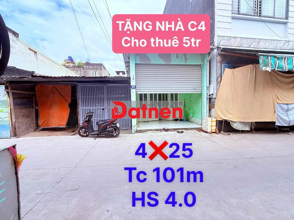 Bán Đất tặng nhà c4 đang cho thuê, Tại TL03, Quận 12