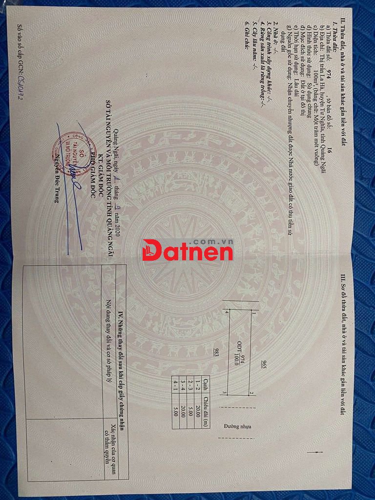 Lô đât giá rẻ ! Thích hợp định cư !