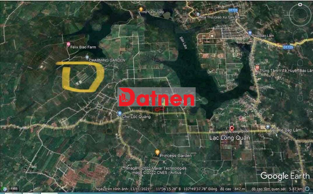 ra nhanh 2 lô liền kề sau chợ Lộc Quảng