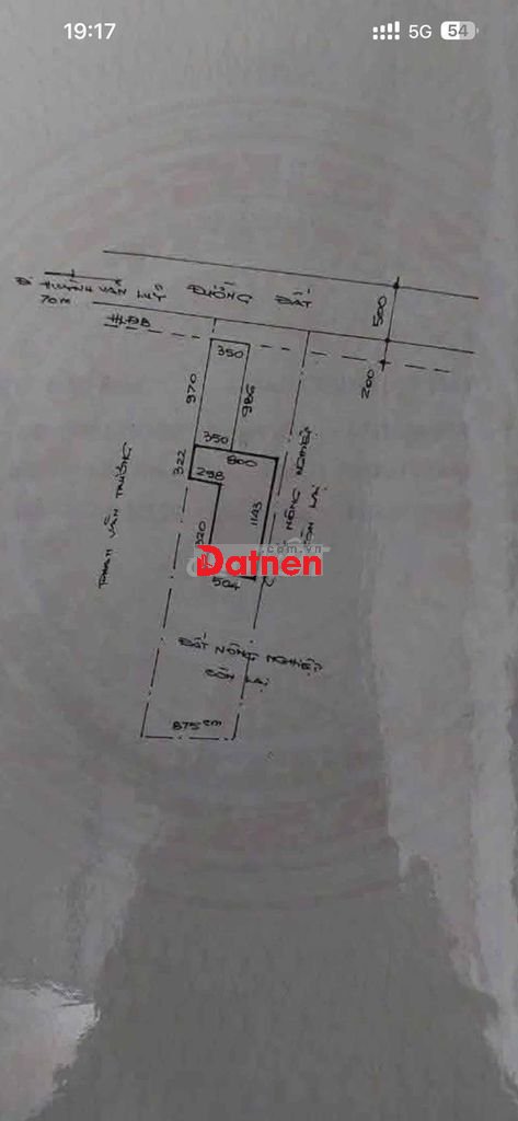 Bán Đất 8.75 x 36 hẻm 178 Huỳnh Văn Luỹ, Phú Lợi Diện tích 8.75 x 36 (