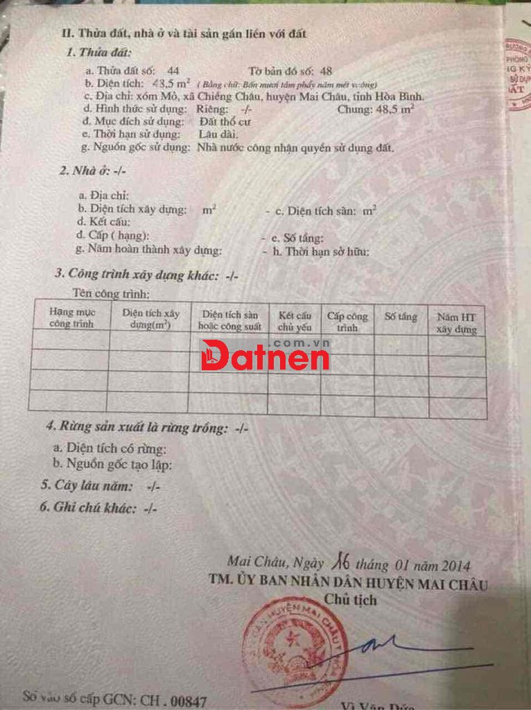 chính chủ cần bán