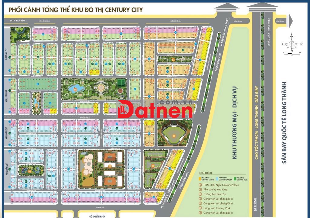 Century City - bán lô sát cổng chính - A4-18 - giá 2ty350, Long Thành