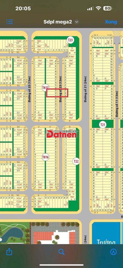 Mega City 2 - Th17-32(105m2) giá 1ty430 bao phí, Nhơn Trạch, Đồng Nai