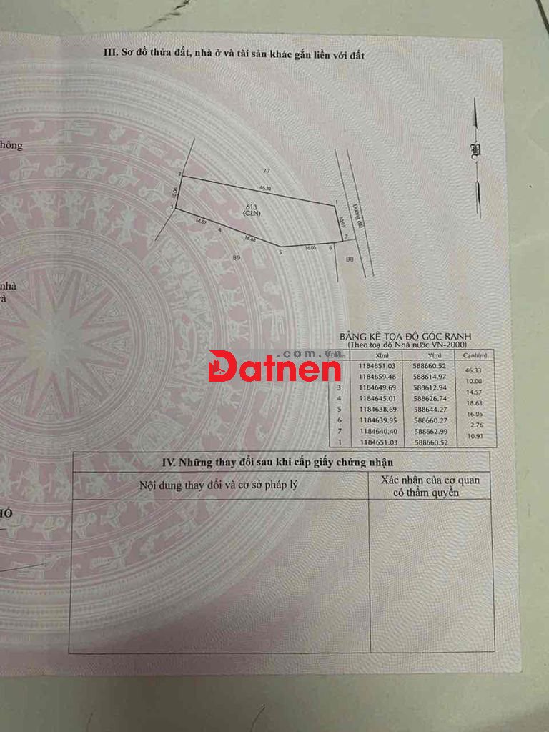 bán đất mặt tiền kênh c, Tân Nhựt