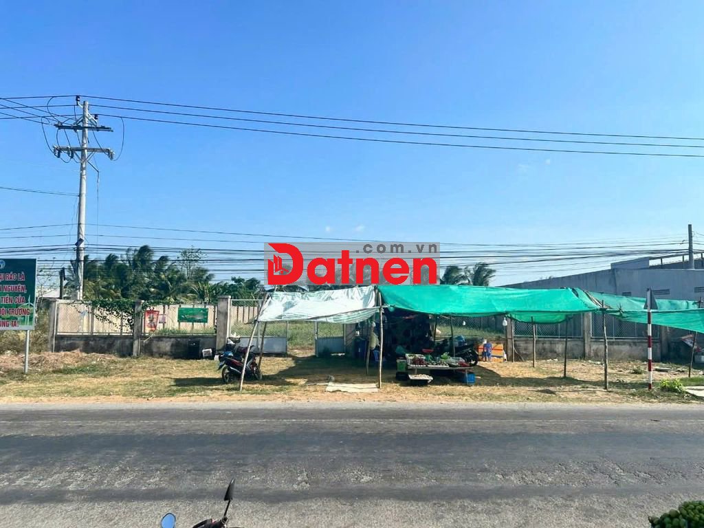 1 Lô đất cực hiếm ngay mặt tiền quốc lộ 60 đối diện cty Bitis